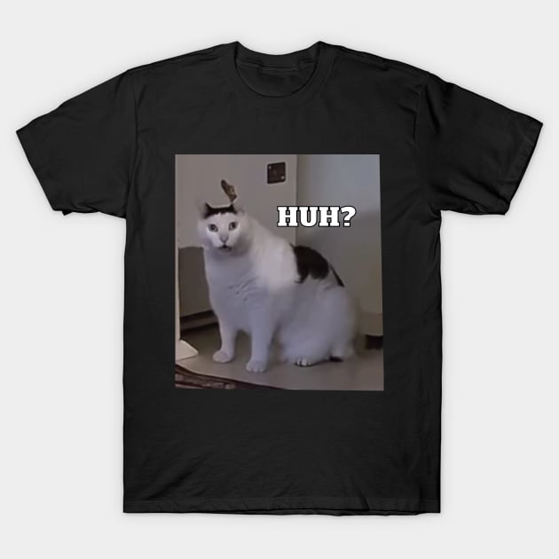 Huh Cat Meme T-Shirt by LaroyaloTees